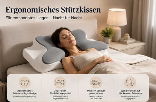 Entspannter liegen. Komfortabler schlafen.