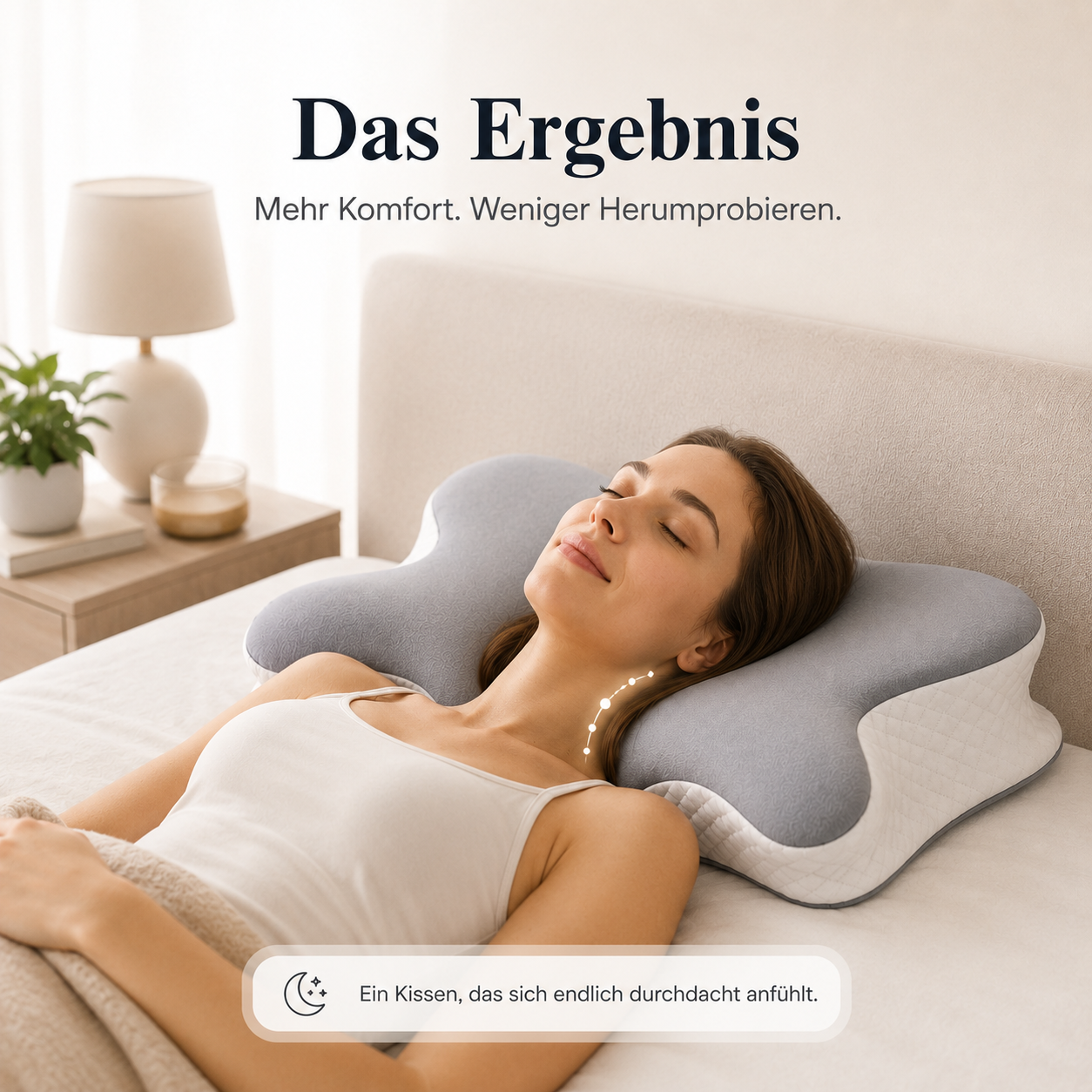 Entspannter liegen. Komfortabler schlafen.